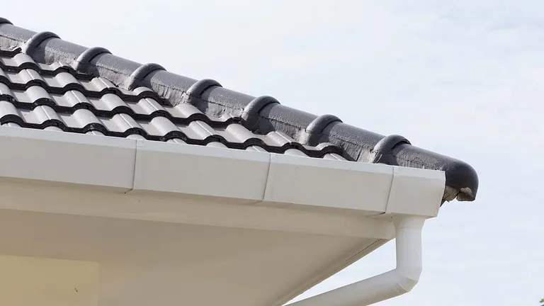 Guttering that has been fitted by our team